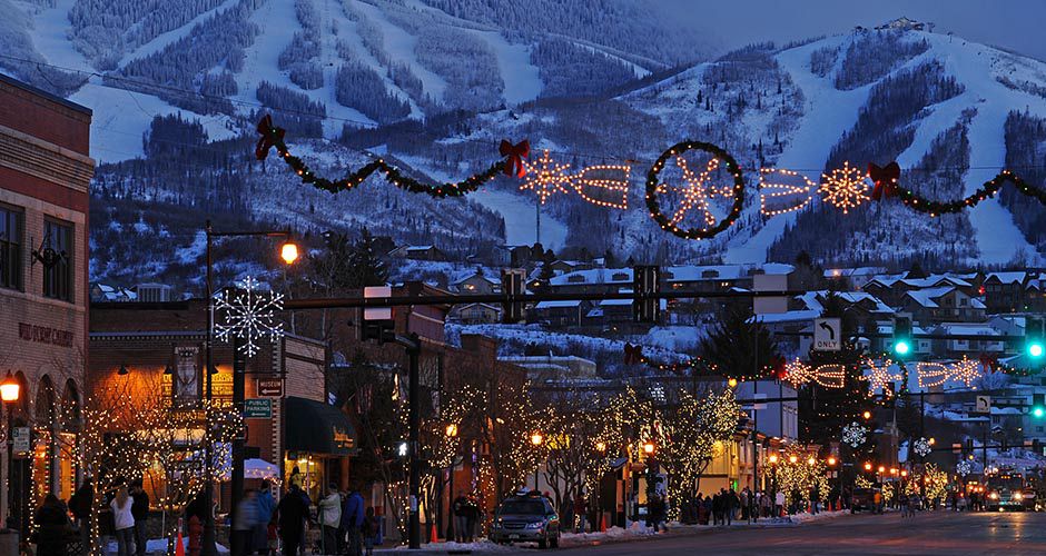 Several resorts are connected to authentic ski towns. Photo: Steamboat Ski Resort - image 0